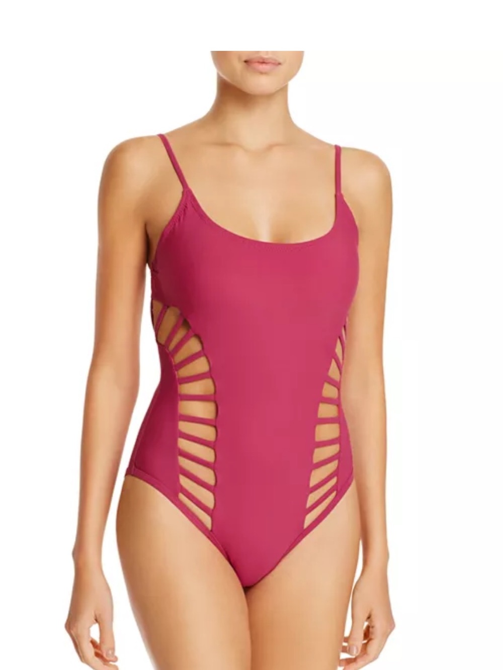 Red Carter
Side Cutout One Piece Swimsuit